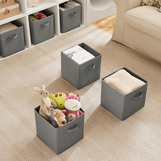 صناديق مكعبة لتنظيم، قابلة للطي (الحجم الكبير)