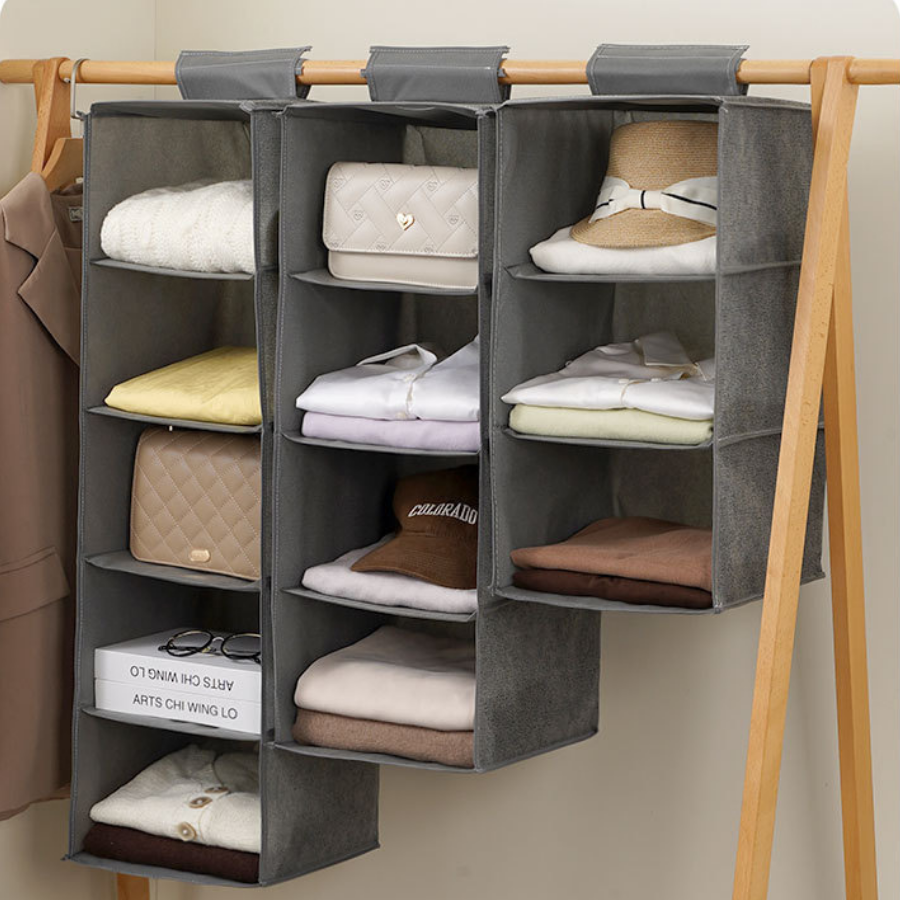 عرض 3 أحجام من الرفوف الخزانة المعلقة